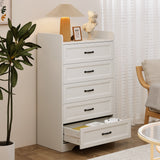 Bedroom Furniture Sets, Asofer White Room Set 6-Drawer Dresser & 6-Drawer Dresser for Bedroom