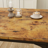 Dining Table Set for 2, 3 Piece Kitchen Table Set with 2 Upholstered PU Leather Chairs for Dining Room, Living Room, Apartment, Small Space, Retro