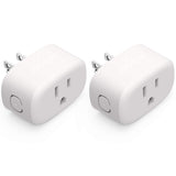 Nooie Smart Plug Works with Alexa Google Home Voice Control WiFi Bluetooth Mini Smart Outlets, APP Control & Timer Function 2 Packs