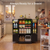Asofer Pantry Cabinet 15.7" Deep Storage with Shelves