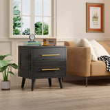 Asofer 5-Piece Black Bedroom Set: King Storage Bed Frame, 2 Nightstands, 5 & 6 Drawer Dressers