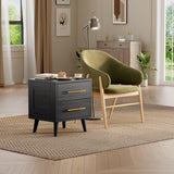 Asofer 5-Piece Black Bedroom Set: Queen Storage Bed Frame, 2 Nightstands, 5 & 6 Drawer Dressers