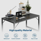 3 Piece Dining Table Set For 4, Asofer Dining Set With 2 Benches For Kitchen Living Room,Small Space, Black