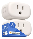 Nooie Smart Plug Works with Alexa Google Home Voice Control WiFi Bluetooth, APP Control & Timer Function 2 Packs