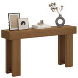 Asofer 63" Console Table, Narrow Long Sofa Table Behind The Couch, Farmhouse Wood Entryway Table for Entrance, Hallway, Living Room, Foyer, Easy Assembly, Brown
