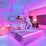 LED Strip Lights 16.4ft, Teckin RGB Color Changing Light Strip, 5050 LEDs with IR Remote Control