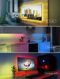 Teckin Waterproof LED Strip Lights 32.8ft, Color Changing Light Strips with IR Remote Control.