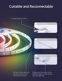 Teckin Waterproof LED Strip Lights 32.8ft, Color Changing Light Strips with IR Remote Control.