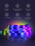 Teckin Waterproof LED Strip Lights 32.8ft, Color Changing Light Strips with IR Remote Control.