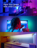 Teckin LED Strip Lights,16.4ft RGB Light Strips App Control, Google Assistant, Music Sync Color Changing.