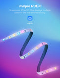 Teckin LED Strip Lights Waterproof, RGBIC Segment display, 16.4ft Light Strips, Google Assistant, App Control