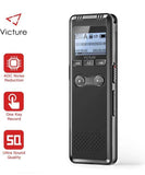 Victure V3 Voice Recorder 8GB Small Recorder IC Recorder Built-in Speaker Long-time recording MP3 player Convenient to carry USB charging Easy recording operation