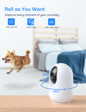 Teckin Cam 1080P Pan/Tilt/Zoom Wi-Fi Indoor Smart Home Seurity Camera for Baby/Pet/Nanny