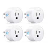 TECKIN Smart Plug Compatible with SmartThings,Google Assistant for Voice Control