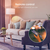 Teckin WiFi LED bulb,E26 A19 smart bulbs, multi-color, dimmable, warm and cold light, 7.5W 800LM. 1 Pack.