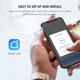 Smart Plug, SmartThings for Voice Control, Teckin Mini Smart Outlet Home Automation Modules, No Hub Required, FCC ETL Certified,Only Supports 2.4GHz Network