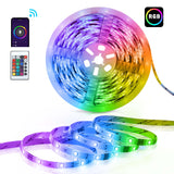 Teckin LED Strip Lights,16.4ft RGB Light Strips App Control, Google Assistant, Music Sync Color Changing.