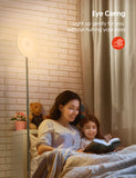 TECKIN Floor Lamp, Sky LED Torchiere,Bluetooth Wifi, 30W/2500LM, 3 Color Temperatures, Romote Control, Dimmable Touch Control Standing Lamps for Living Room, Bedroom, Office (Black)