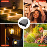 Outdoor Smart Plug TECKIN Wi-Fi Outlet with 3 Individual Sockets, Wireless Remote Control Timer and Schedule IP44 Waterproof FCC/RoHS Certified.