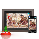 Voger Digital Picture Frame, Digital Photo Frame 10 inch HD Touch Screen with 1280x800 Resolution, Share Pictures and Videos via APP,