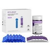 HYLOGY-Blood-Glucose-Test-Strips-and-Lancets-Only-for-HYLOGY-Blood-Glucose-Monitor-Strips-x-50-Lancets-x-50