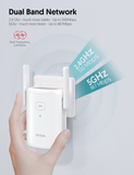 Victure WE1200 Dual band WiFi Range Extender