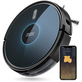 ZOOZEE Z50 Robot Vacuum Cleaner 2-in-1 Vacuum and Mop 5200mAh LG Battery 3000Pa MAX Suction Works with Alexa & Siri Automatic Recharge Robotic Vacuum Cleaners Good for Pet Hair, Hard Floor, Carpet